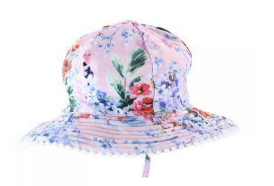 MILLYMOOK BABY GIRLS REVERSIBLE FLORAL FLOPPY HAT COCO
