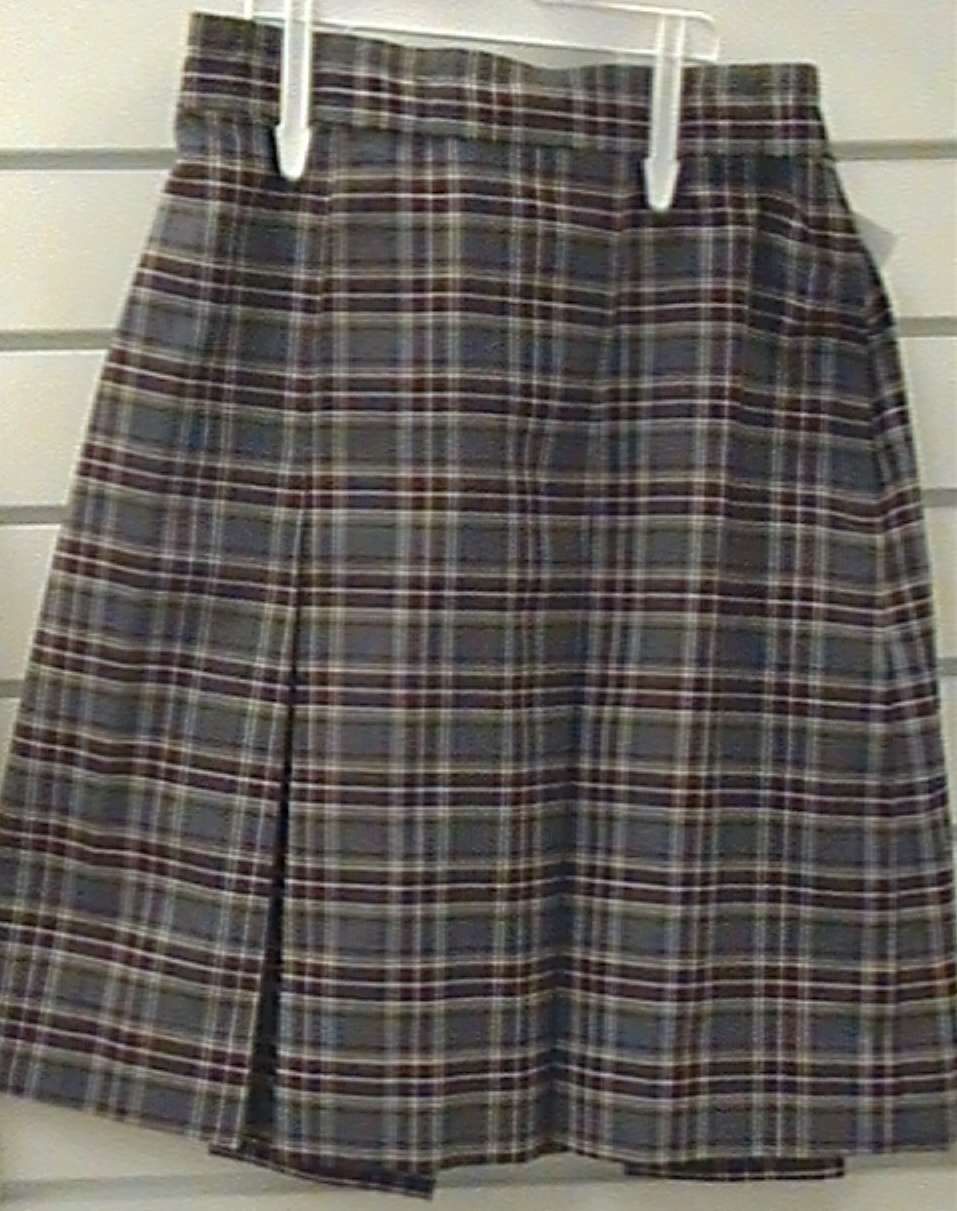 two kick pleat skirt