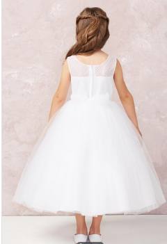 Tip Top Kids Communion Dress#200BackHeadpiece Not Included