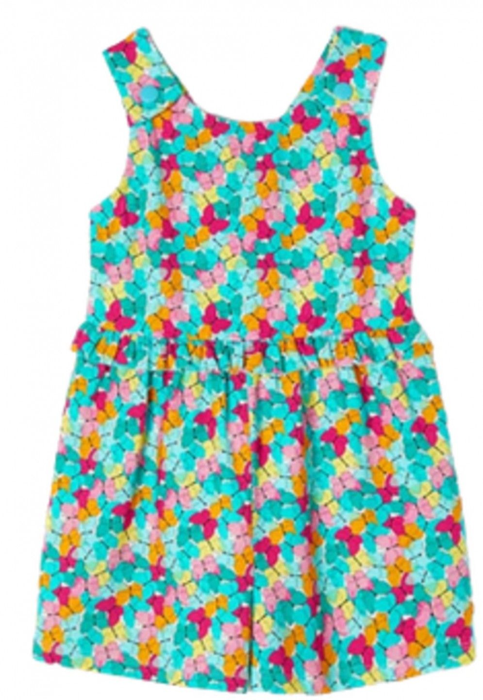 MAYORAL 3838 GIRLS BUTTERFLY SHORT JUMPSUIT
