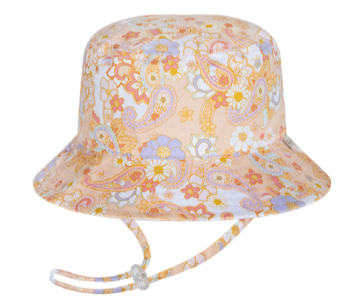 MILLYMOOK GIRLS MULTI COLORED REVERSIBLE BUCKET HAT AUGUSTA