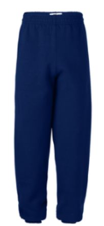 St. DamianNavyGym SweatpantsWith School Logo