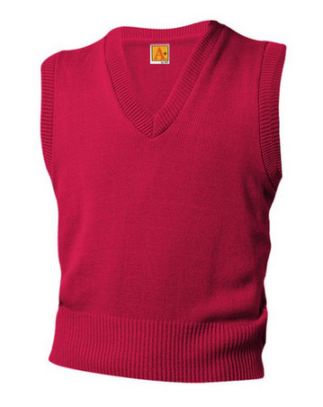 LEARN Romano Butler Red Vest With School LogoGrades: 6th-8th