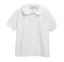 Immaculate Conception SchoolWhite Short Sleeve Peter Pan BlouseGrades:  PreK-Kindergarten